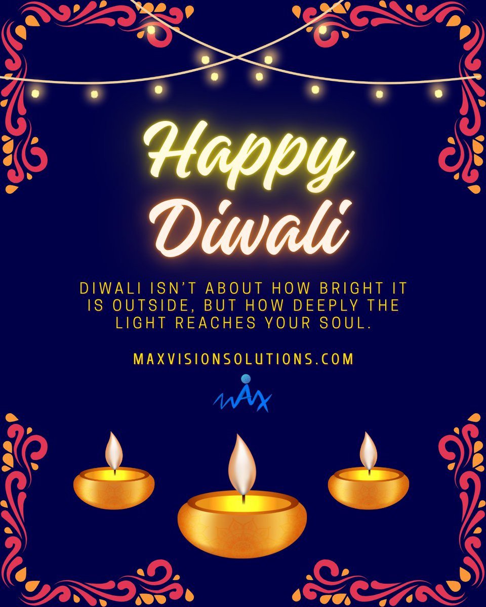 MVisionSolution's tweet image. Wishing you a Diwali full of happiness, success, and sparkling moments. 🪔&quot;
 #MVS #DiwaliCelebration #HappyDiwali #FestivalOfLights #PositiveVibes #LightUpYourLife #DiwaliSpirit