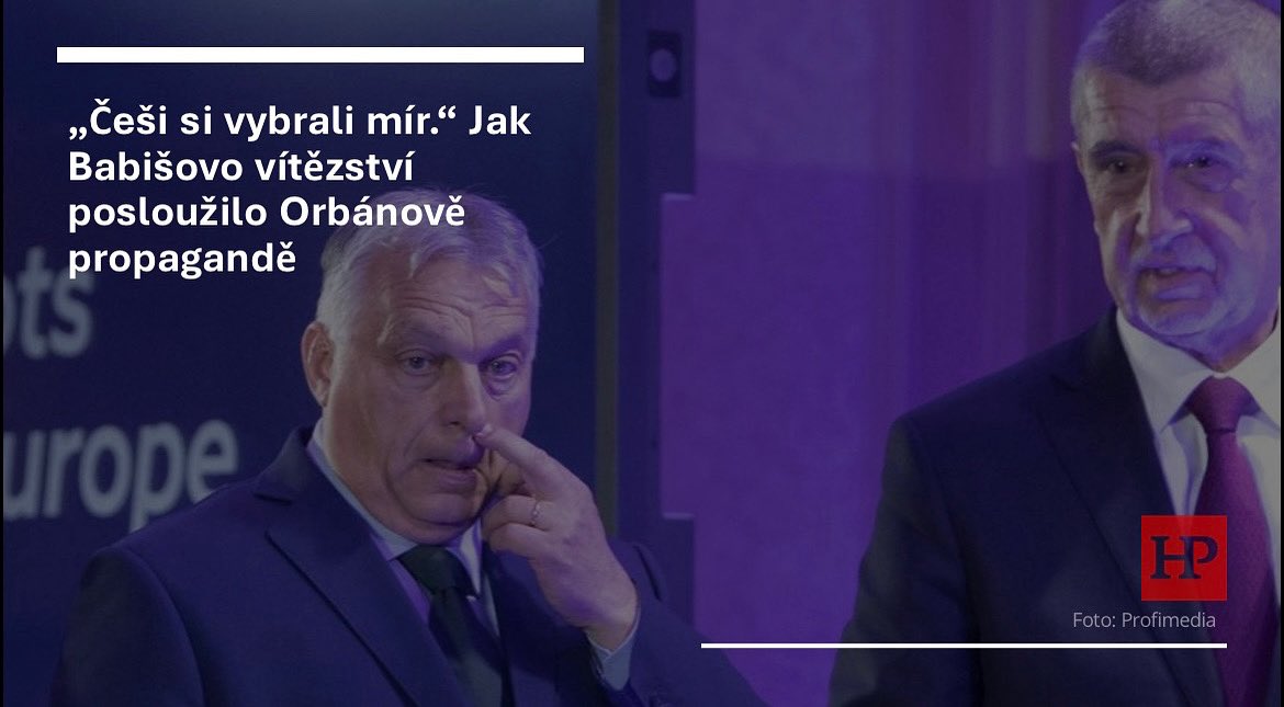 Vláda Viktora Orbána už řadu let buduje a ze státních peněz štědře platí síť think-tanků a cizojazyčných médií, kterými se snaží vylepšovat obraz Maďarska v západní Evropě a USA. Tyto kontakty už prorostly i do Česka a čerstvým soustem pro ně byl výsledek říjnových voleb, které