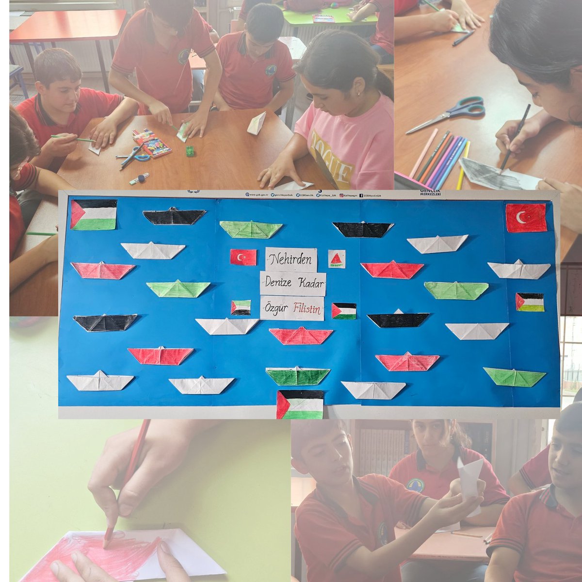 KochisarIHO's tweet photo. ÇEDES kapsamında öğrencilerimizle yaptığımız Filistin'e destek panosu.
@tcmeb 
@meb_dinogretimi 
@kiziltepemem47 https://t.co/cwqDVFcbvn
