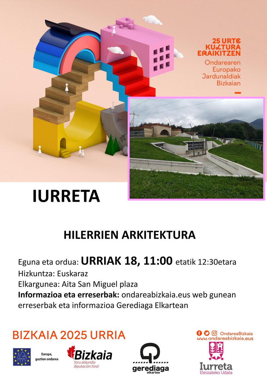 🪦Ondarearen Europako Jardunaldiak 2025 | Ibilbide gidatua Iurretan. 

ℹ️ondareabizkaia.eus/eu/ekintzak/hi…

🪦Jornadas Europeas del Patrimonio 2025 | Visita guiada en #Iurreta

ℹ️ INFORMACIÓN: ondareabizkaia.eus/es/jornadas/ar…

#Iurreta #ondareabizkaia2025