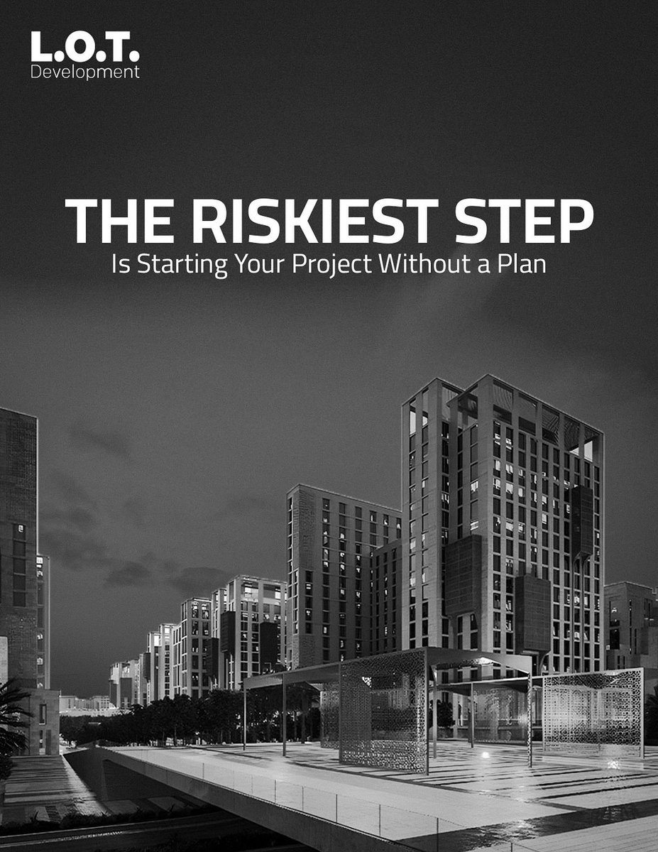 LOTDevelopments's tweet image. أكبر مخاطرة في العقارات ليست في السوق... بل في بدء مشروعك بلا خطة. دراسة الجدوى الشاملة هي أفضل وسيلة لحمايتك من المفاجآت المكلفة وفشل المشاريع. نحن لا نبني فقط، بل نحمي استثمارك.

#AhmedTaia #LOTDevelopment #FromConceptToConcrete
#ConceptOfFeasibility #FeasibilityStudy