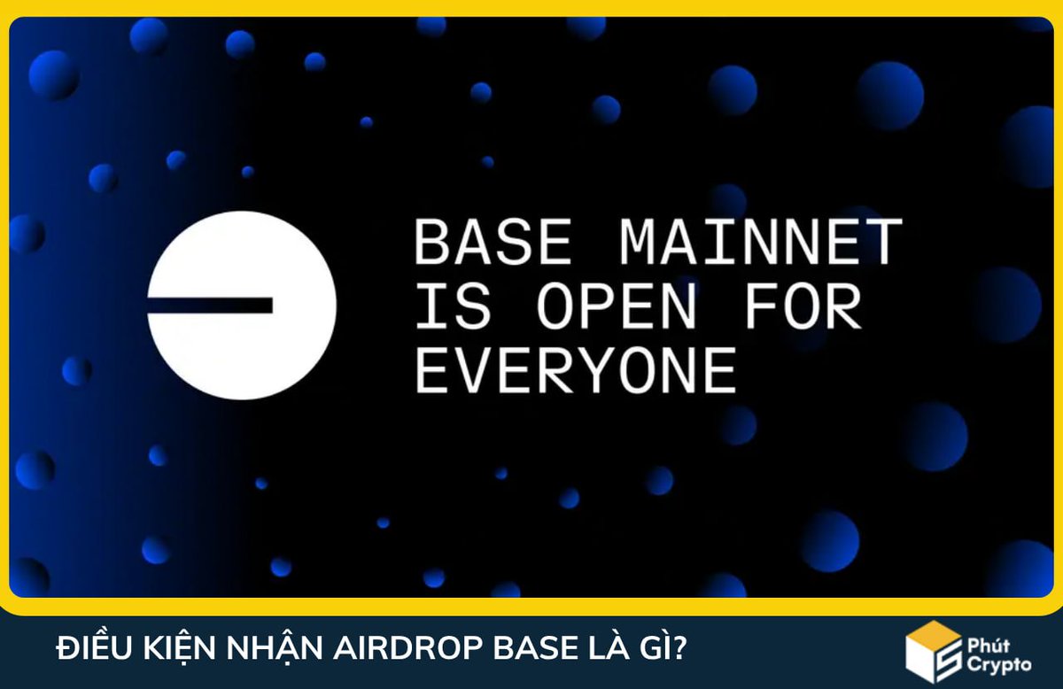 🔥Câu hỏi triệu đô - Điều kiện nhận airdrop Base là gì? #5PC @base Theo ae  liệu BASE khi nào ra mắt token và điều kiện nhận airdrop BASE là gì? Để