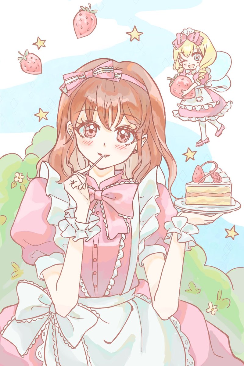 #夢色パティシエール
포근포근 달콤해🍓