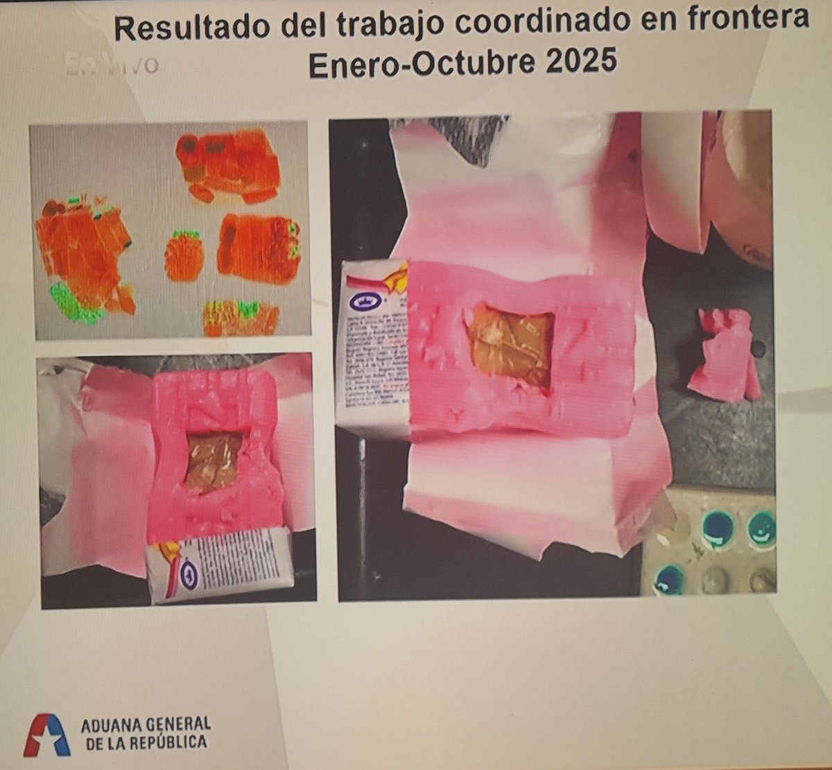 jefeaduanacuba's tweet photo. Presente #AduanadeCuba en el espacio de @mesaredondacuba con la actualización de la incidencia de las drogas y su enfrentamiento en frontera
Una misión que responde día a día a la voluntad política de #ToleranciaCero 
Los medios y técnicas de empleo y oficiales preparados #Cuba https://t.co/cMQein8fTS