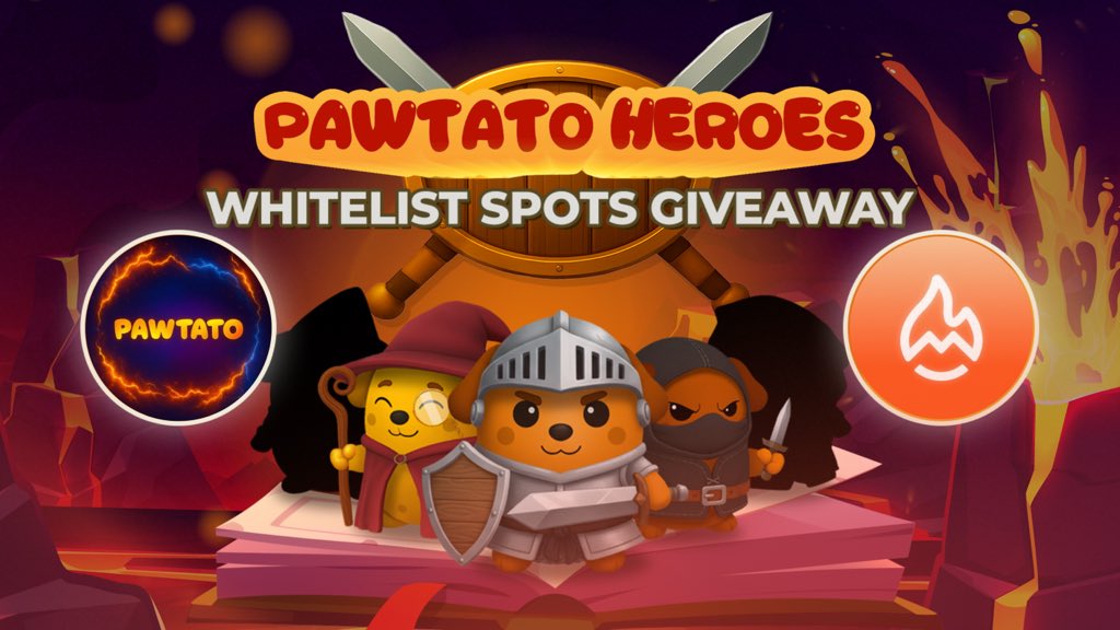 𝗧𝗵𝗲 𝗛𝗲𝗿𝗼𝗲𝘀 𝗛𝗮𝘃𝗲 𝗔𝘄𝗮𝗸𝗲𝗻𝗲𝗱 ⚔️
Missed the land sale? Don't worry — your heroes have arrived!

Join the WL raffle now:
✅ Follow <a href="/PawtatoFinance/">Pawtato Finance | Sui</a> &amp; <a href="/Magma_Finance/">Magma Finance</a>
✅ Drop your Sui wallet address below
✅ Tag 2 gaming buddies
✅ Retweet this post

🏆 20 WL spots up