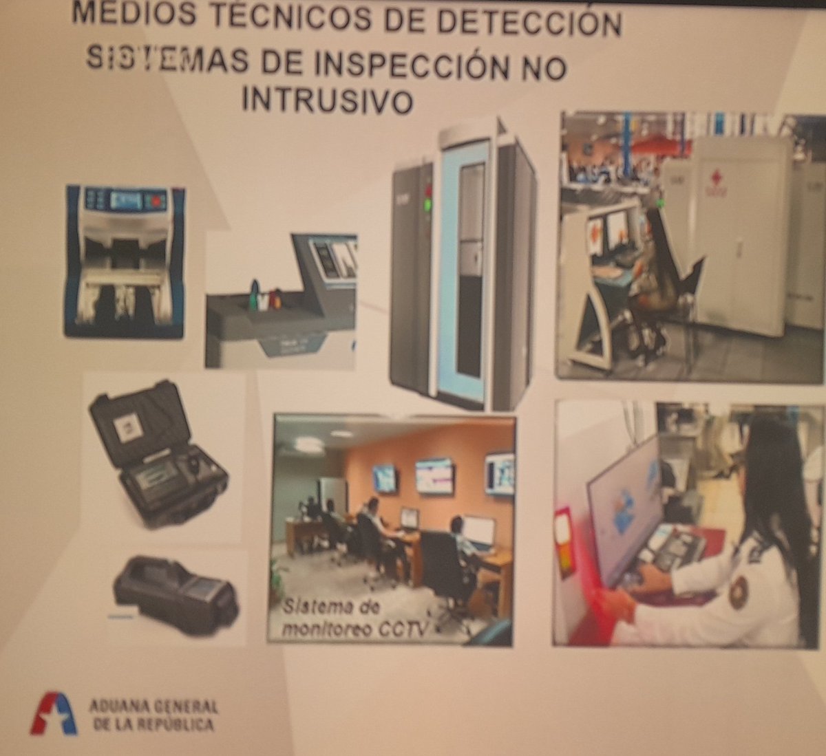 jefeaduanacuba's tweet photo. Presente #AduanadeCuba en el espacio de @mesaredondacuba con la actualización de la incidencia de las drogas y su enfrentamiento en frontera
Una misión que responde día a día a la voluntad política de #ToleranciaCero 
Los medios y técnicas de empleo y oficiales preparados #Cuba https://t.co/cMQein8fTS