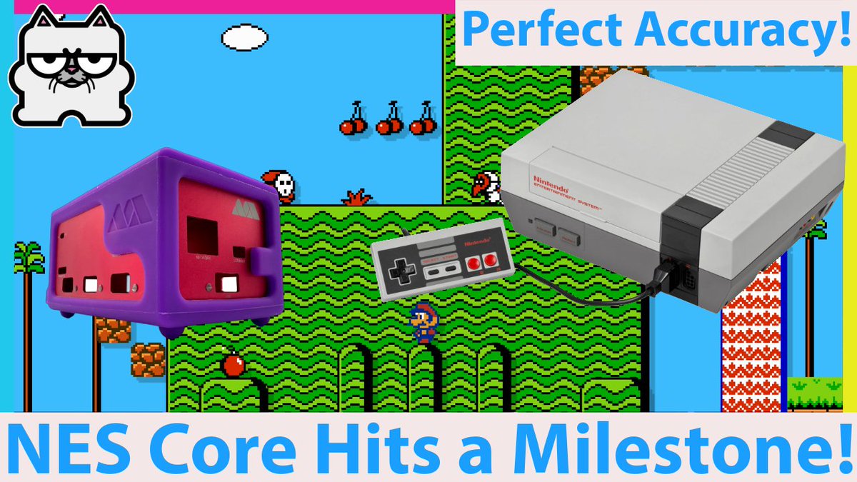 VEsoterica's tweet image. Looks like the #MiSTerFPGA #NES core now passes every single accuracy test there is! A perfect score...beating even my Sharp Twin Famicom, which is confusing but true and ill explain (vid in reply) #gaming #gamingnews #gaming_news #Nintendo
