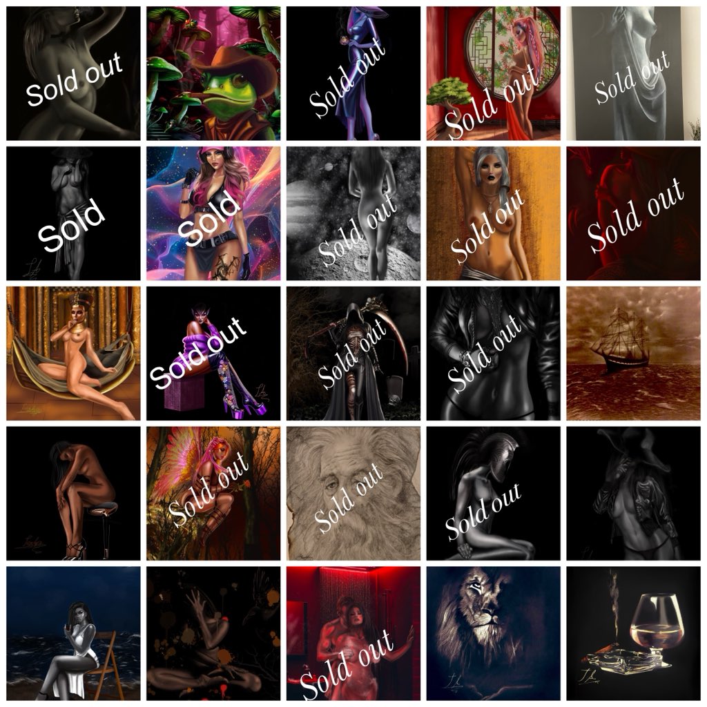 🎉🎉💃🏼🧚‍♀️🔥🙏🙏🙏🙏🔥🎉🧚‍♀️💃🏼🍾

I want to take a moment to thank all my amazing collectors who believed in my art and supported my creative journey.
Every single piece you’ve collected means the world to me — your trust and appreciation keep my passion alive and inspire me to