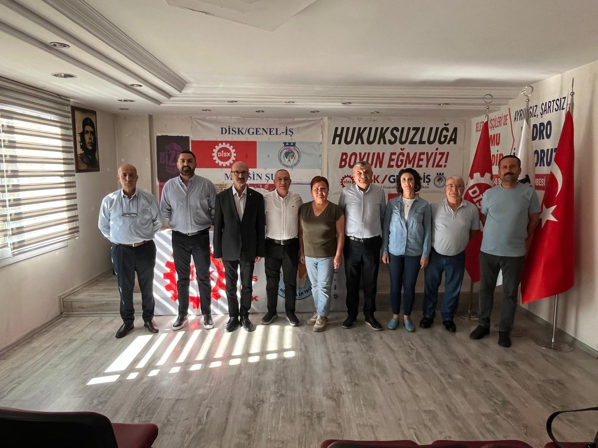 KESK Hukuk TİS ve Uluslararası İlişkiler Sekreri Bahadır Berdicioğlu, KESK Mersin Şubeler Platformu üyelerimizle birlikte KHK İhraçlar  Yürüyüşümüz hakkında DİSK Çukurova Bölge temsilciliği, 2021 Tüm Emekli Sen, İHD Mersin Şb ve DEM Parti Mersin il örgütünü ziyaret etti.