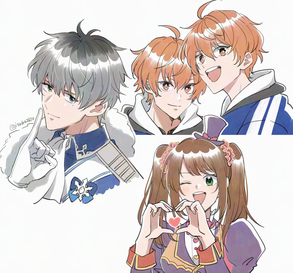 らくがき🍙⚽️🎀