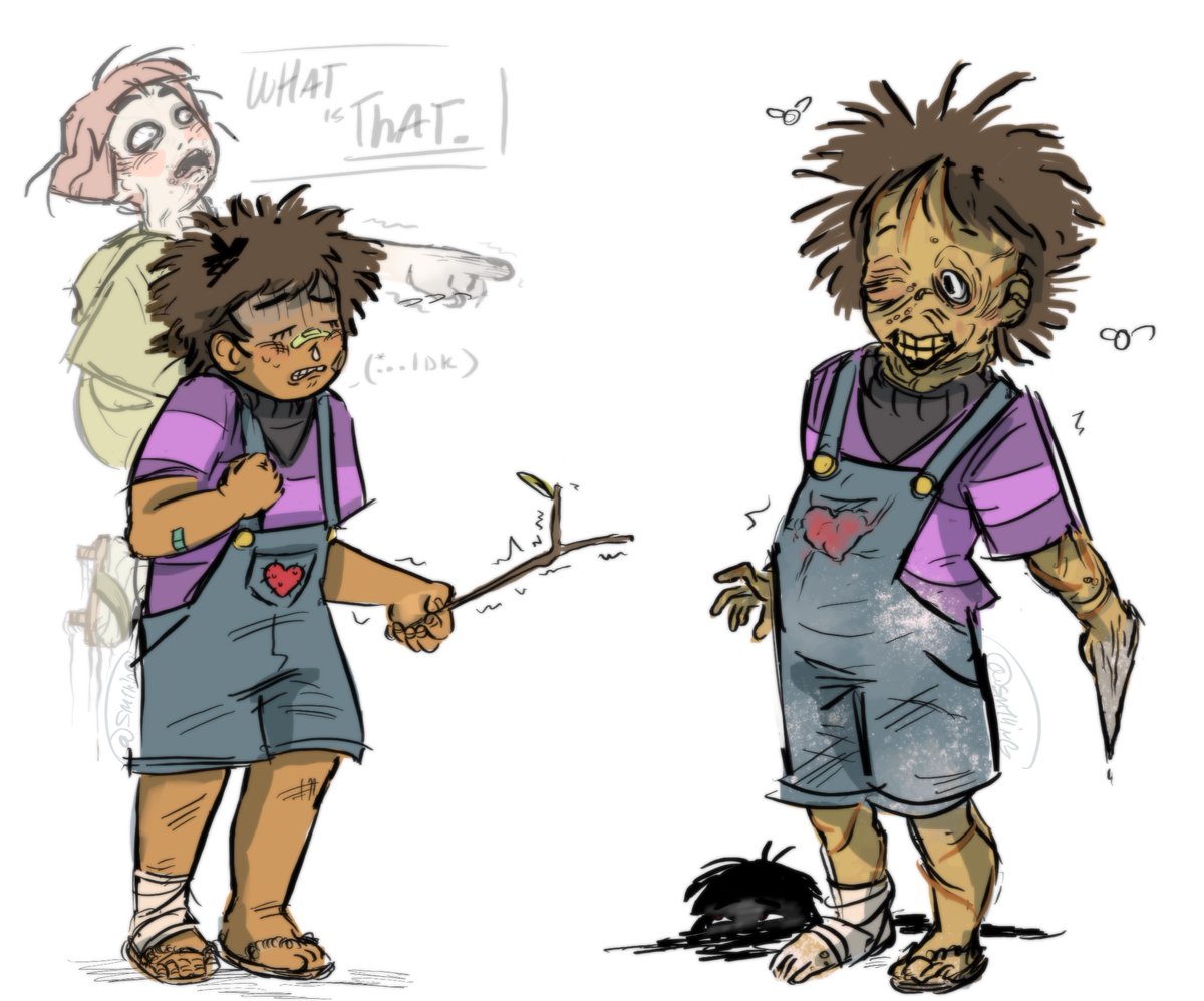 Low effort doodle of….it #Undertale