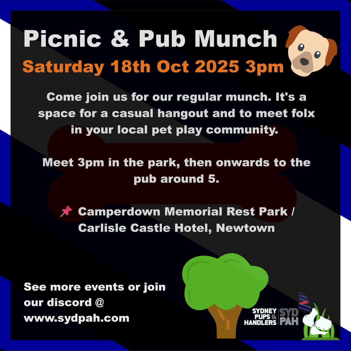 Picnic Munch this Saturday 3pm!

📍Camperdown Memorial Rest Park, Newtown
💵Free!