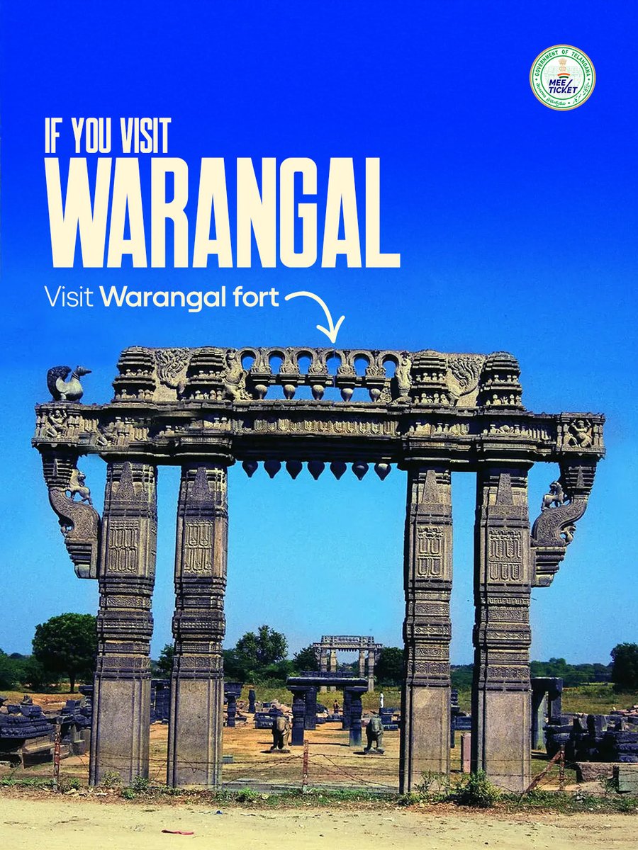 TGMeeTicket's tweet photo. Exploring Telangana without its landmarks is like traveling without Mee Ticket... Incomplete 🫠

#TicketEdainaAppOkkate #MeeTicket #GovernmentofTelangana #ExploreTelangana #Karimnagar #Yadadri #Warangal https://t.co/fjUJllwSfR