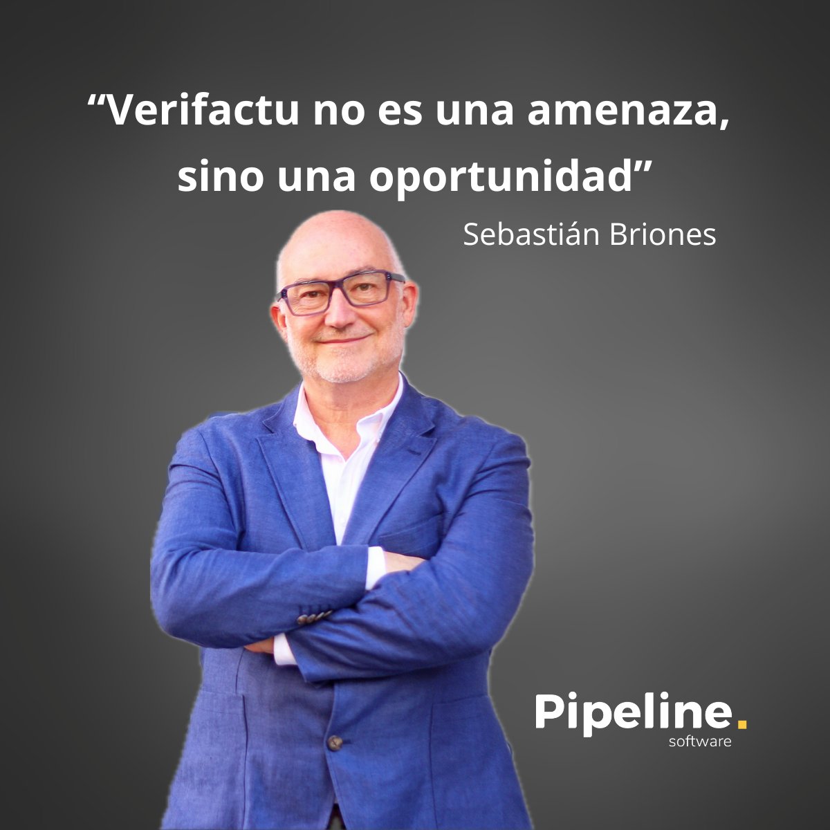 pipelinesoft's tweet photo. 💬 “Verifactu no es una amenaza, sino una oportunidad.”

Nuestro director general Sebastián Briones comparte en Nexotur la visión de Pipeline Software sobre la adaptación de las agencias de viajes a la nueva normativa.

🔗https://t.co/2ug35PKm55 https://t.co/5Qv7tpOxQL
