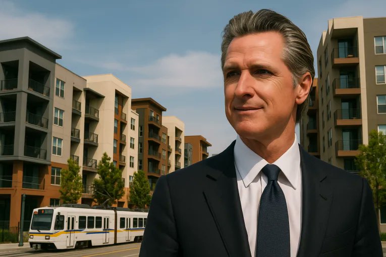 Vanguard News Group (@davisvanguard) on Twitter photo Governor Gavin Newsom signs SB 79, a housing reform bill aimed at reducing development delays and setting density minimums near transit stops. Critics argue it's a modest step in a state struggling with housing shortages and high costs.
#housingreform, #californiahousing, Governor Gavin Newsom signs SB 79, a housing reform bill aimed at reducing development delays and setting density minimums near transit stops. Critics argue it's a modest step in a state struggling with housing shortages and high costs.
#housingreform, #californiahousing,