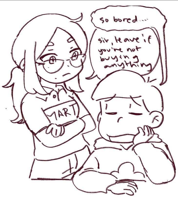 this bum wont stop loitering 💔