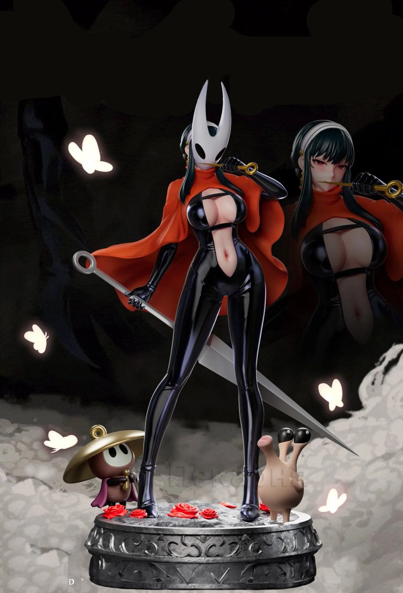 aniwispcom's tweet photo. #YorForger in cosplay #Hornet from #HollowKnightSilksong🦋

Figure by #LingYueStudio ⸺ 1/6, resin + PU

Price: $230, release date: March 2026

Yor with a needle is the embodiment of a simp dream.

#HollowKnight #Silksong #SpyXFamily #Figure #Collectibles #Games #toptrends #Anime https://t.co/d6hYY2xi1u