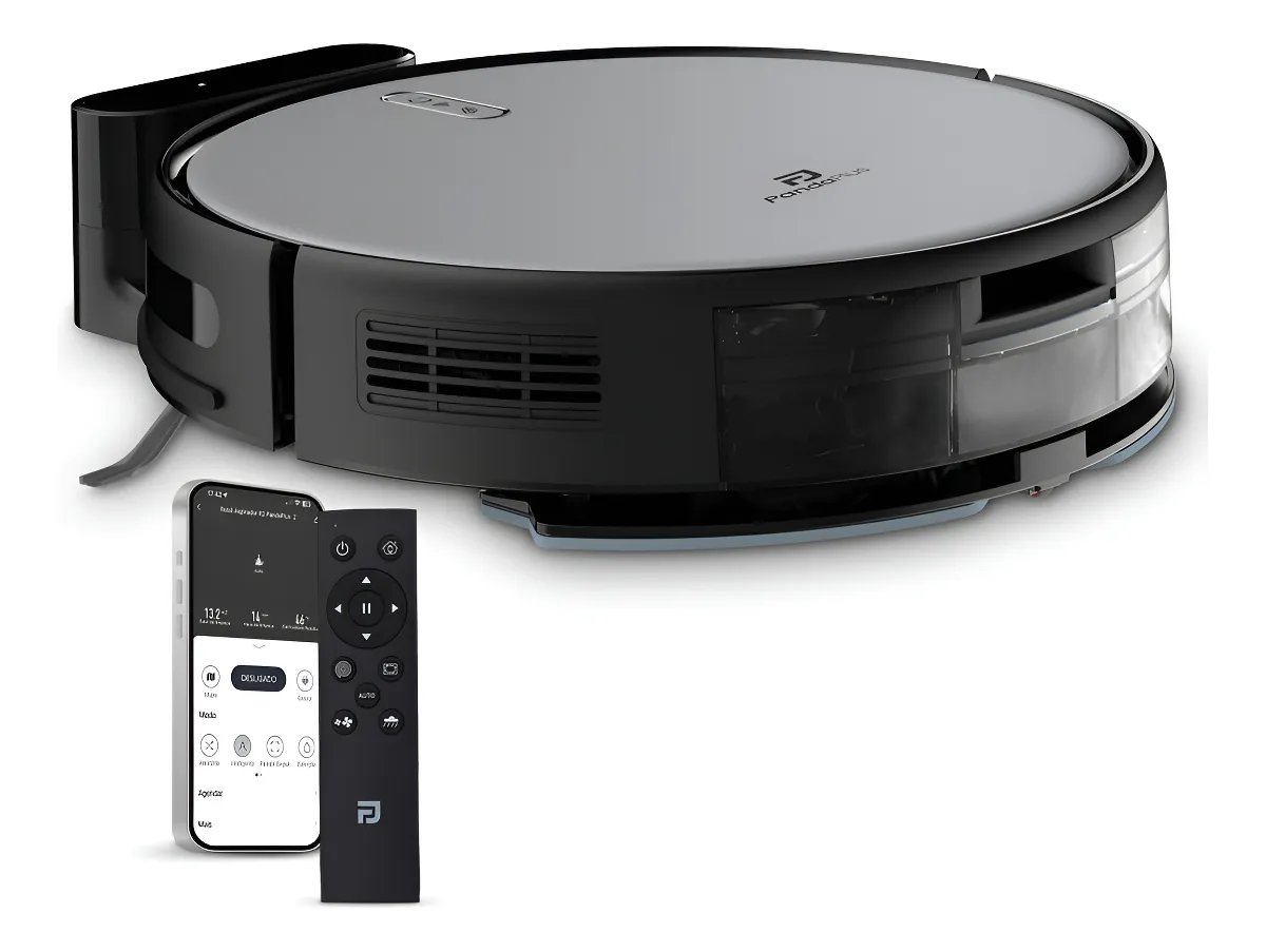 🔥 Robô Aspirador Panda Plus (AMG-R2) – Varre, aspira e passa pano. Limpeza giroscópica, base de carregamento automático, bivolt e conexão Wi-Fi com Alexa, Google Assistant. 

💰 R$ 589,99: mercadolivre.com/sec/32Kyarq

🏷 use o cupom VENHAPROMO

🟧 Promoção por tempo limitado.