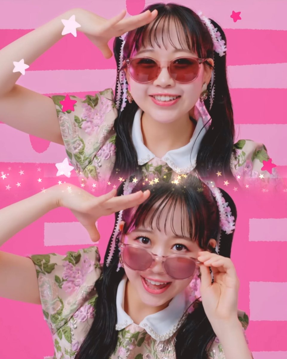 サングラス似合いすぎてかわいい！笑🍑
#松本かれん