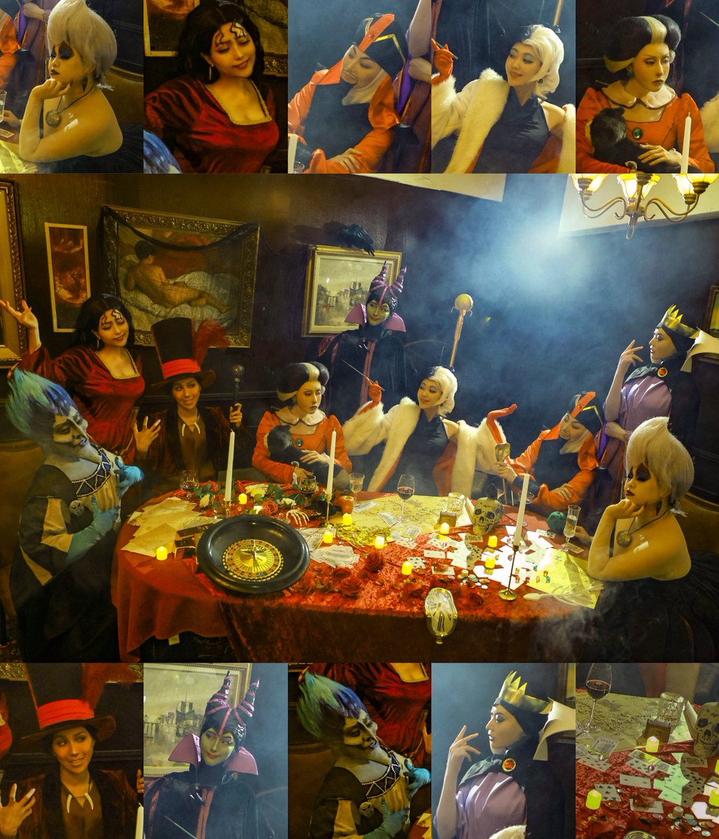 【Disney】仮装/ cos 

　Disney Villains🐦‍⬛

#BanquetOfVillains