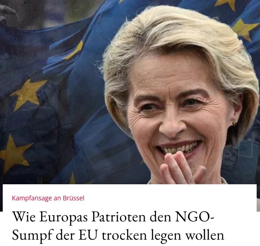NGOs sind keine Kontrolleure der Macht, sondern Teil der Macht. Eine gesteuerte Meinungsindustrie, die von Subventionen lebt.
#PATRIOTS 
bit.ly/4qbXBCw