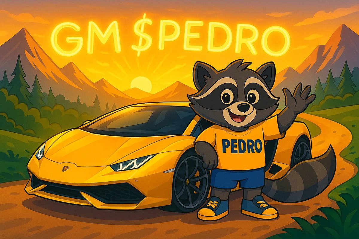 A get-rich-slow masterpiece being built on consistency, patience, and pure conviction.

That’s the $PEDRO way!!!

Vibes, belief, and HODLing through every dip until the soundtrack of TON hits the moon. 💎🎶🦝