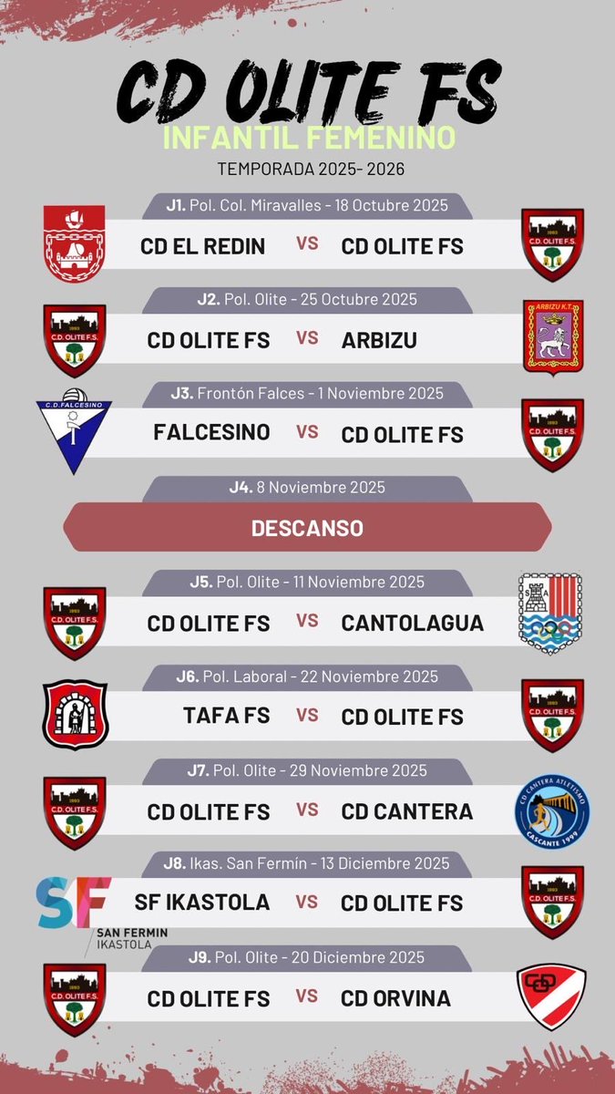 C.D. Olite Fútbol Sala tweet media