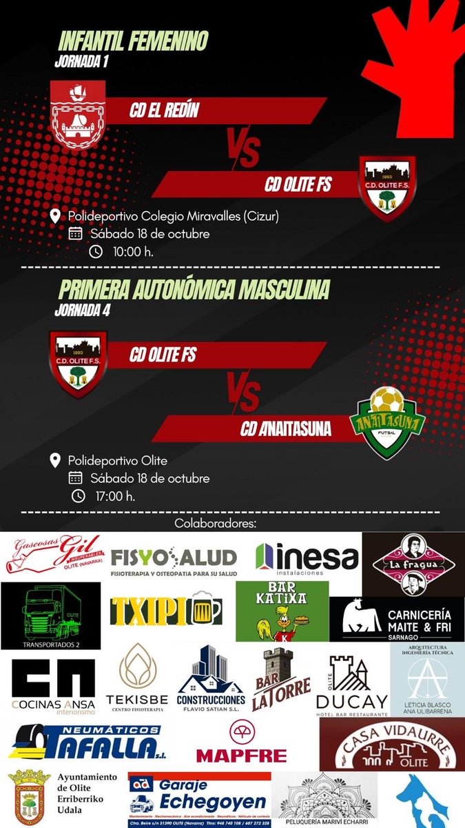 C.D. Olite Fútbol Sala tweet media