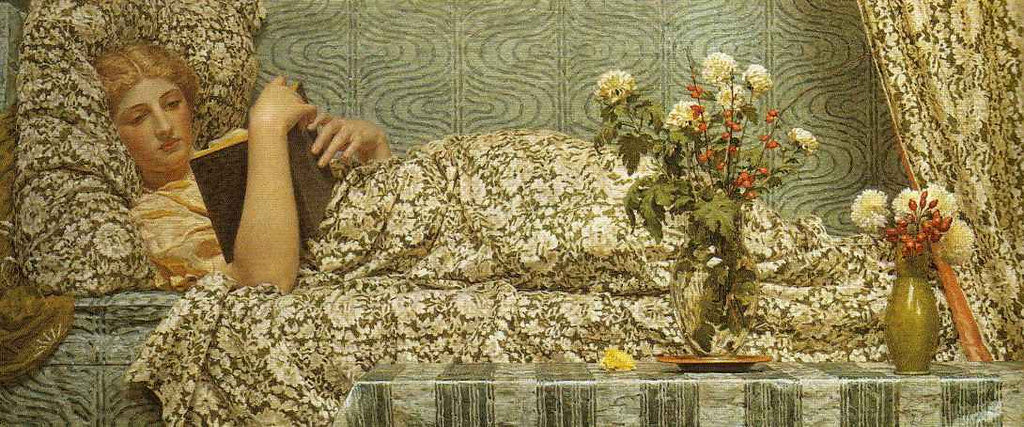 —Red berries (1884) by Albert Joseph Moore