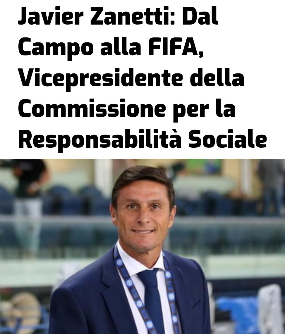🔴 #Zanetti alla Commissione per la Responsabilità Sociale è come nominare Hannibal Lecter preside di un asilo nido, considerando i precedenti dell’argentino con gli ultras ‘ndranghetisti’ dell’#Inter.