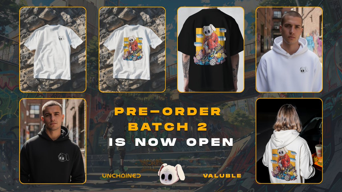 FINAL CALL!!! 
Batch 2 is the last chapter.
FCFS still applies — once sold out, it’s over.

Get it Now: app.deform.cc/form/49069e0a-…

100% cotton. Oversized. Premium package + sticker.

For the fatigued. For the unbound.