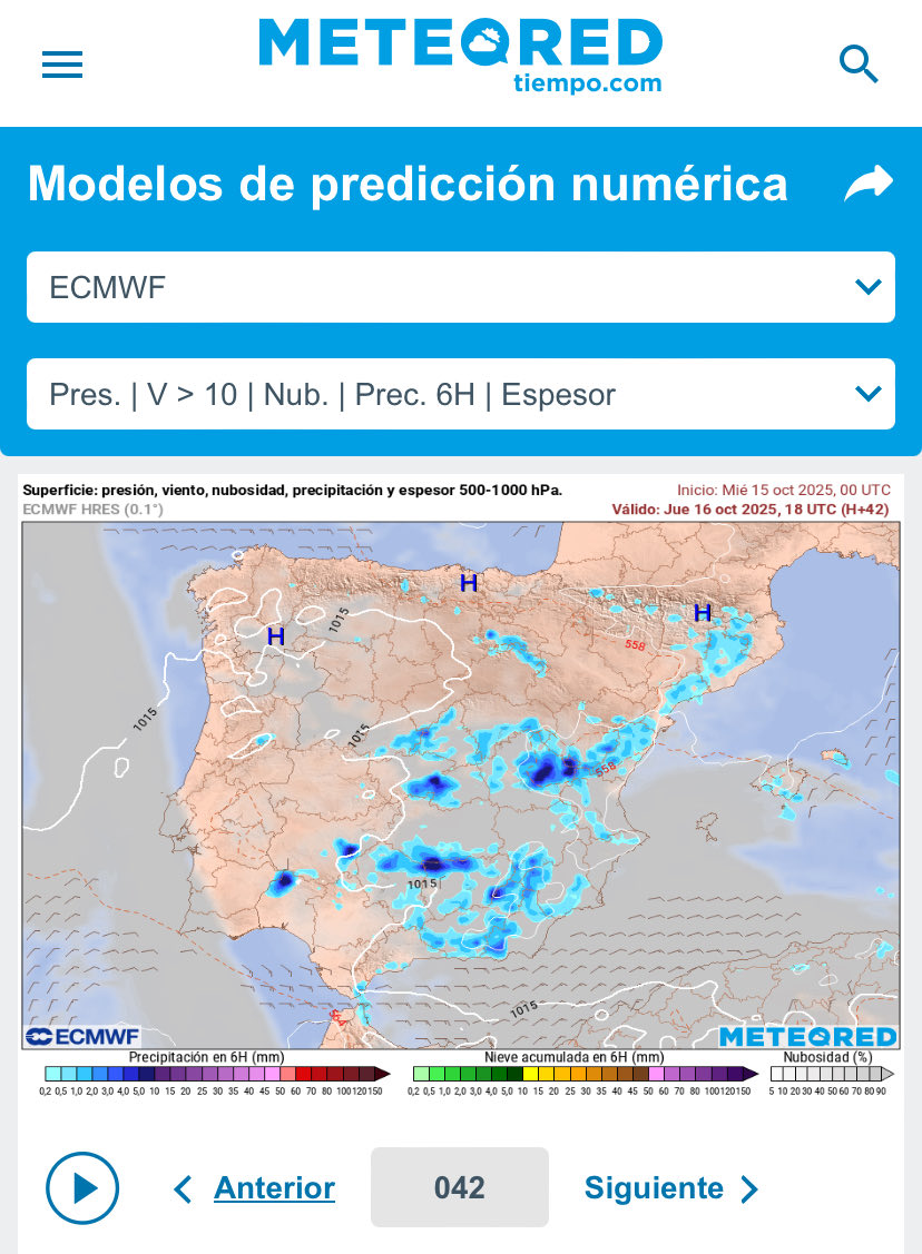 Mañana empezamos a notar cambios y es que el aire frio ganará espacio en la provincia donde las tormentas podrán hacer su aparición sobre todo en zonas de sierra y en la costa lluvias por el flujo húmedo de Levante, el viernes las tormentas parecen generalizarse y poder afectar a