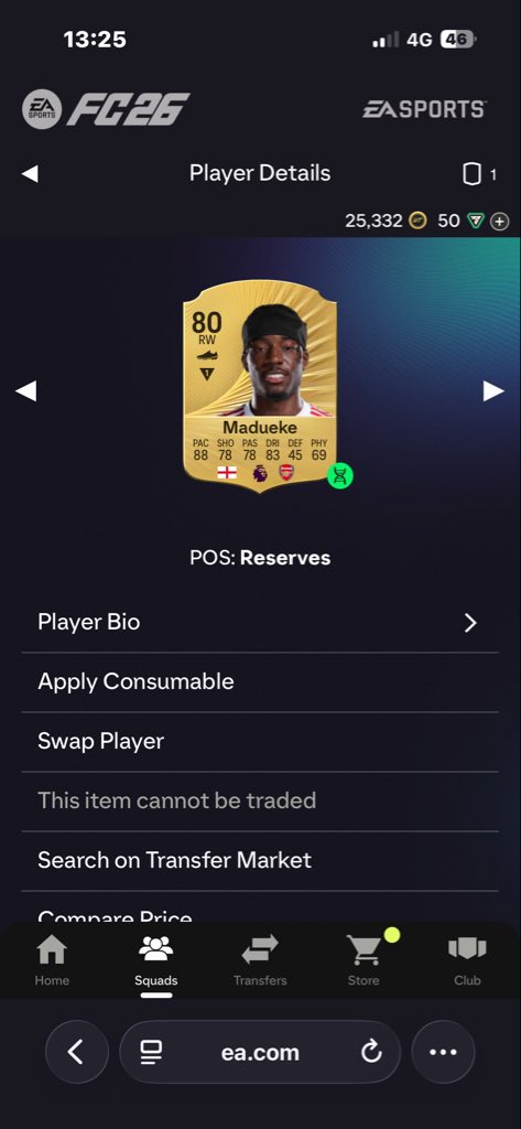 Gregory93J's tweet photo. @futagentt Will this one fit , put a couple evos on him to boost shooting and passing to 80 and 78. https://t.co/JnlQDMeVRc