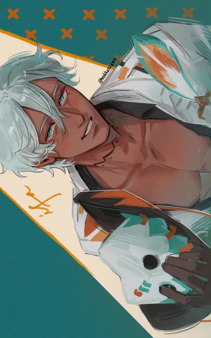 Hi! I like to draw hot men #PortfolioDay
