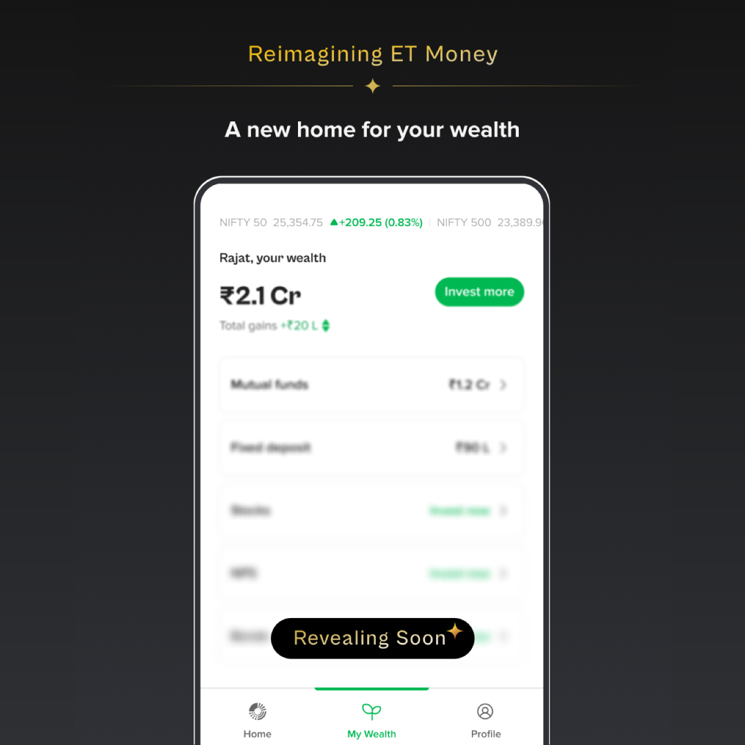 ETMONEY's tweet photo. How you invest, grow, and track your money is about to change.

There is a high chance you’ve benefited from ET Money, whether to better understand funds, research options, track your portfolio, or get a health check, if not for actual investment.

Over the years, we have evolved from being a mutual fund app to a complete long-term investment platform.

And if there’s one thing that sets us apart, it’s that we’ve always focused on more than just returns.

However, as we added more products, some of you told us the app started to feel complex.

And when regulations required us to separate what could be offered to DIY investors from advisory clients, a few trade-offs made things even harder to use.

Before we end 2025, we’ve decided to change that.

Over the past few months, we’ve reimagined ET Money from the ground up to make it faster, simpler, and truly built around you.

It’s almost ready, & is coming your way by mid-November.

Now for the good part.

We’re bringing back some of the features you’ve told us you miss the most, and making them free for everyone

✅External Mutual Fund Tracking: We’re unbundling it from Portfolio Health Check. You’ll be able to track your portfolio freely again.

✅Portfolio Breakdown:  Get a complete view of your allocations across assets, sectors, and securities. A true self-help tool to understand your portfolio better.

✅Capital Gains Statement: Restored, powered by accurate RTA-based data, and available completely free.

And the new design?
 
Just two simple sections:

 🏠 A unified dashboard for all your wealth
 🔍 A clean, focused space that shows you only what you ask for when needed.

We’re excited for you to experience the new ET Money:  simpler, faster, and built around you.

Tell us 👇 

Which feature are you most excited to see return?

#ETMoney #InvestingMadeSimple #WealthTech #SimplicityRestored