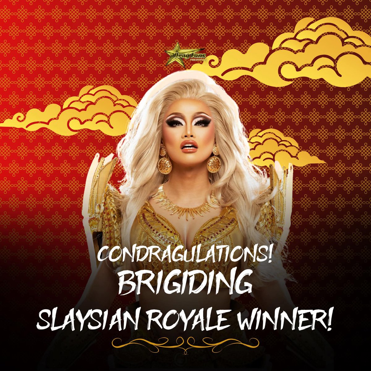 𝘾𝙤𝙣𝙙𝙧𝙖𝙜𝙪𝙡𝙖𝙩𝙞𝙤𝙣𝙨 𝘽𝙧𝙞𝙜𝙞𝙙𝙞𝙣𝙜! ⭐️
𝙒𝙞𝙣𝙣𝙚𝙧 𝙤𝙛 𝙎𝙡𝙖𝙮𝙨𝙞𝙖𝙣 𝙍𝙤𝙮𝙖𝙡𝙚!
#SlaysianRoyale <a href="/brigiding/">brigiding “The Brightest”</a>