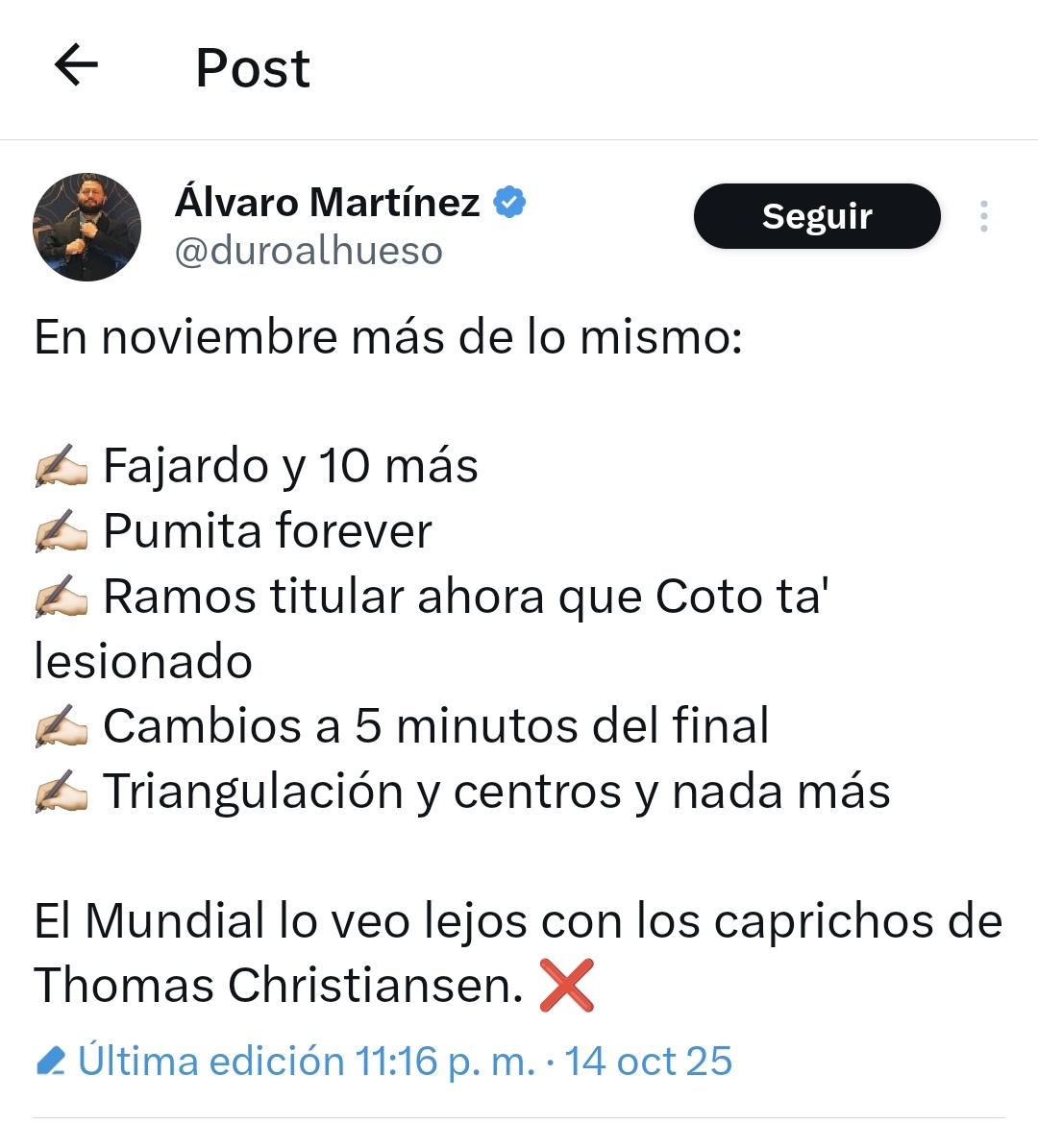Publicado el 14/10/2025.