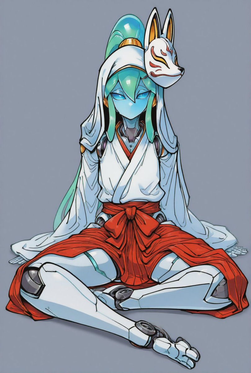 やさぐれメカ巫女