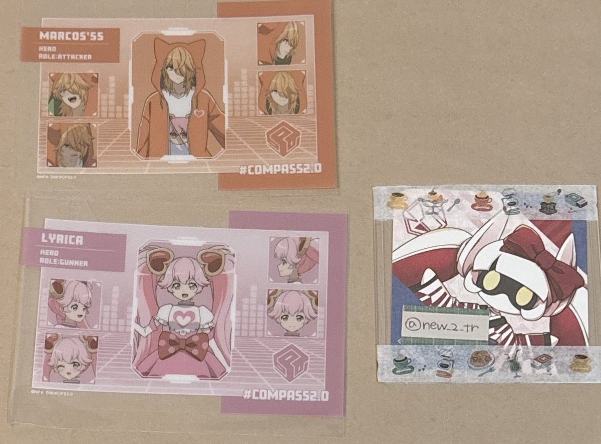 new_2_tr's tweet photo. コンパスグッズ 交換 

譲》マルコス リリカ

求》同種 Voidoll Bugdoll 各一

郵送交換、またはコンパスフェス手渡しが可能です。
お気軽にお声かけください。

#コンパス交換
#コンパスグッズ交換 https://t.co/EGVlKcc0dV