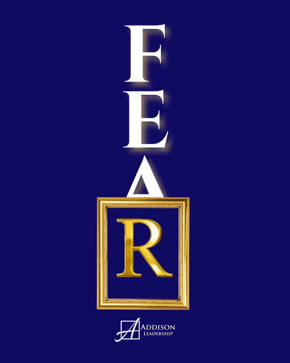 JohnAddisonGA's tweet image. Visionary leaders don’t wait for fear to vanish; they move through it. 🌱

Reframe fear as fuel. Build habits that spark bold vision. Surround yourself with courage.

✨ loom.ly/qJCT6Yw