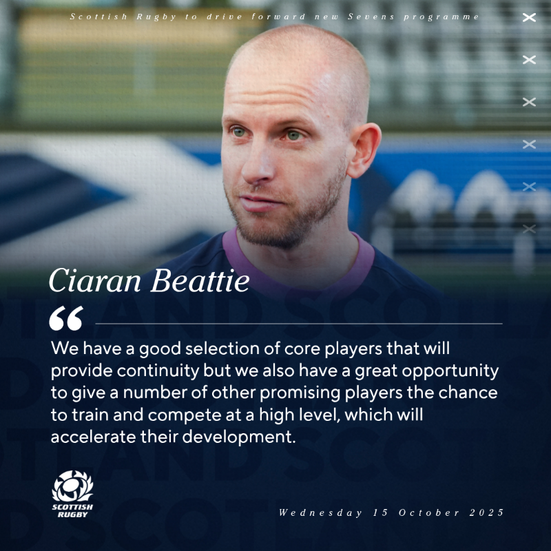 Scotlandteam's tweet photo. We're delighted to announce that we'll be running a full-time Scotland men’s sevens programme from @oriamscotland, Scotland's sports performance centre. 

We're also taking charge of the oversight of the men’s and women’s Great Britain Sevens teams ahead of World Series events 🏉