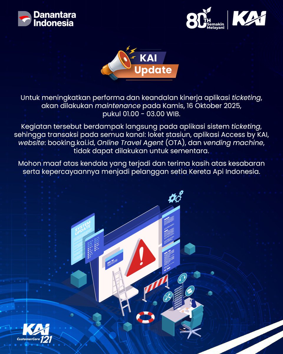 Kereta Api Indonesia tweet media