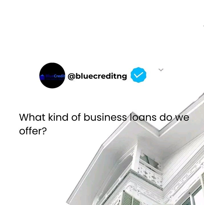 Big dreams need bold funding 💼🔵

At Blue Credit, we offer business loans designed to help you build, grow, and expand, whether you’re a small business owner, trader, or entrepreneur on the rise.

Apply today and get disbursed within 48 hours!

#BlueCredit #BusinessLoans