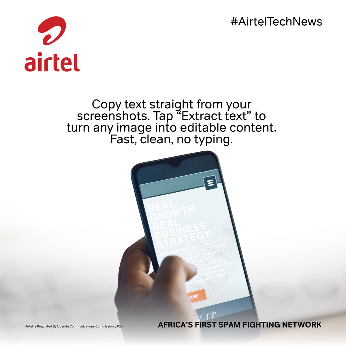 Airtel_Ug's tweet image. Turn Images into Text.
Your Android can do more.