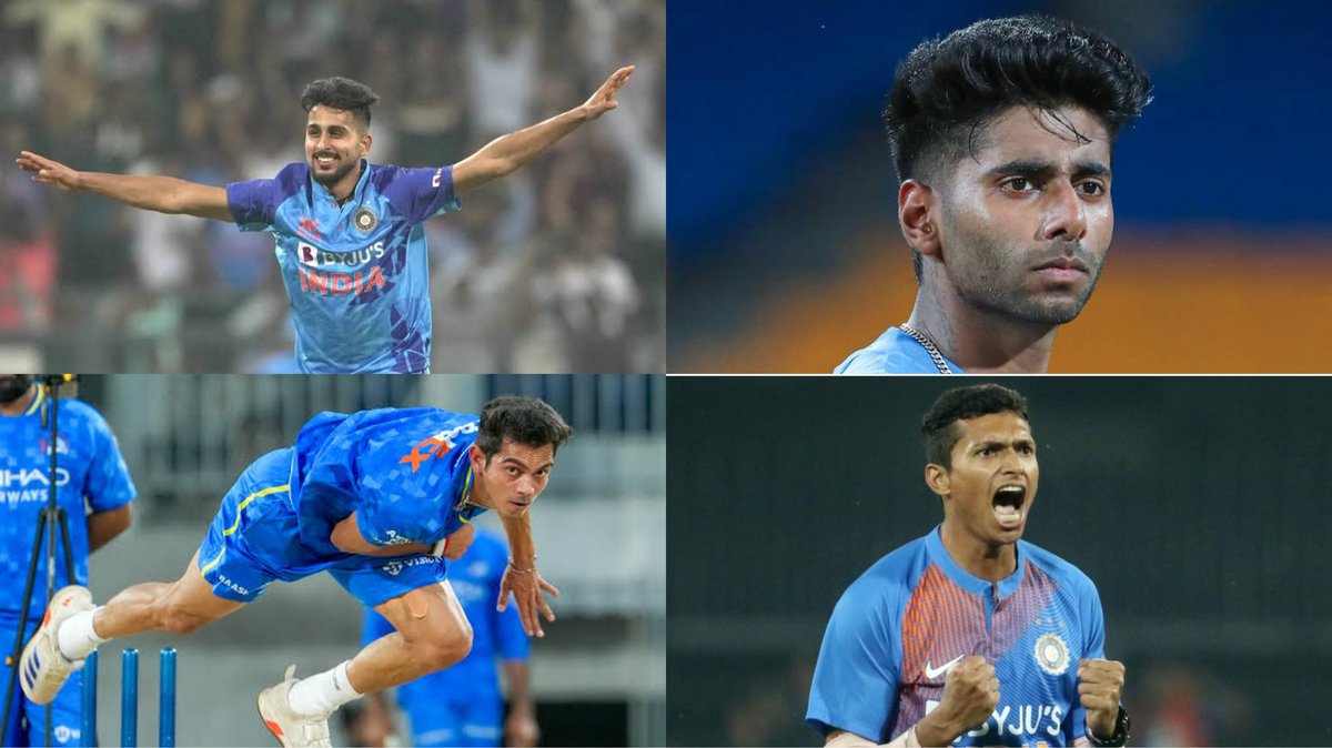 Vipintiwari952's tweet image. India’s Fastest Pacers and their fate:
Umran Malik (157 kmph) – Vanished.
Mayank Yadav (156.7 kmph) – Injured.
Shami (153.2 kmph) – Ignored.
Saini (152.8 kmph) – Faded away.
Umesh (152.5 kmph) – Nearing retirement.
Mavi (149.3 kmph) – Missing.
NagarKoti (149 kmph) – Injured,…