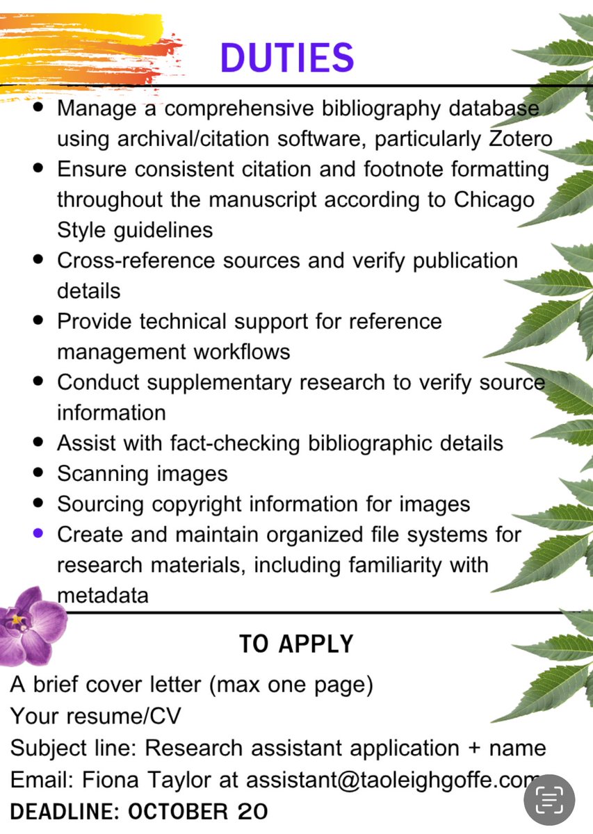 Hiring 🚨 Part-time position 🚨 Remote - Research Fellow <a href="/LaboratoryDark/">DARK LAB</a>. Here’s your chance to build your experience as a humanities researcher while supporting Dark Lab’s mission of environmental justice &amp; storytelling, centering the crossroads of stolen life &amp; stolen land. 🧵