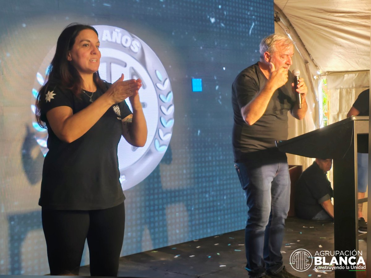 Agrupación BLANCA - ATE tweet media