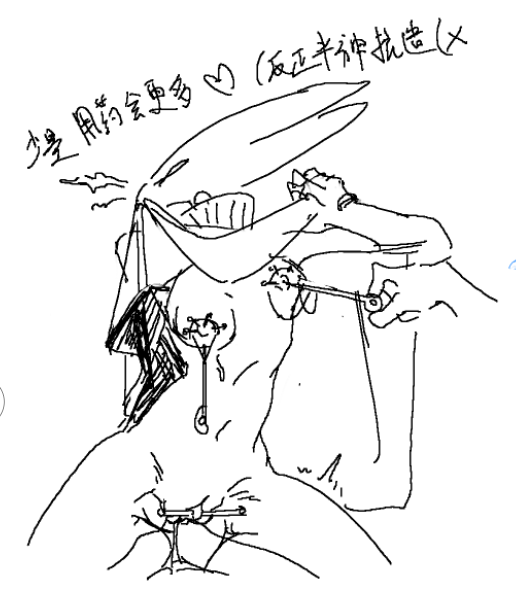 跳无名镇身上一堆缚丝套装的怨念
bro是产丝奶牛
#silksongfanart #silk