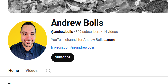 RobTheFrugalist's tweet photo. @AndrewBolis how many followers do you have on youtube? I mean it looks like... 370 odd... how does this add up ? https://t.co/kRUORZ1QYD