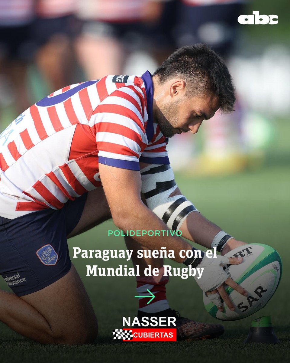 #Polideportivo | La selección paraguaya de Rugby; los Yacaré viajan a Brasil para hacer historia y lograr una clasificación al repechaje del Mundial de Rugby de Australia en 2027.

📲 abc.com.py/deportes